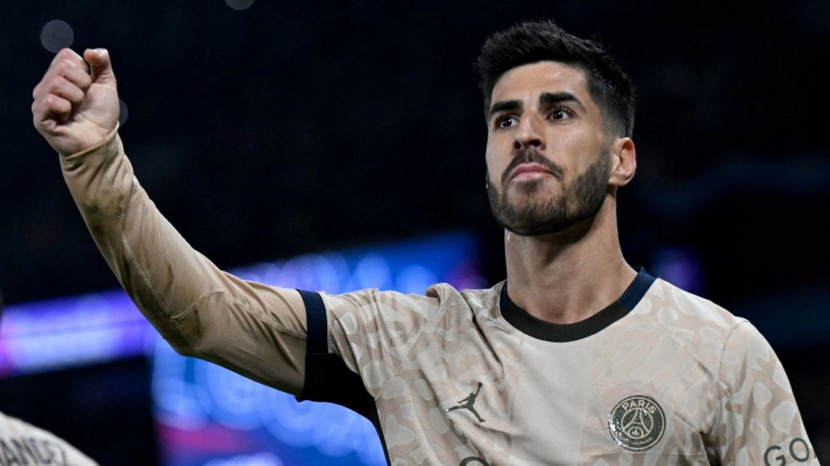 <p>Marco Asensio, player of PSG</p>