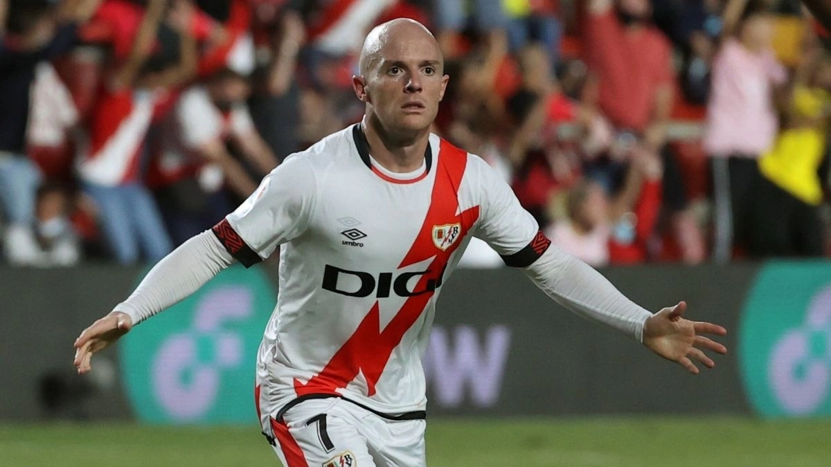 Isi Palazón, jugador del Rayo Vallecano