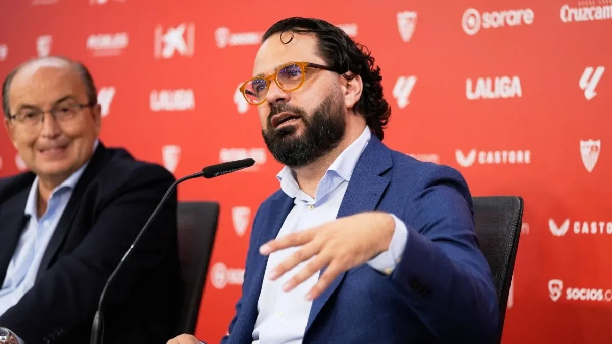 Víctor Orta, director deportivo del Sevilla FC