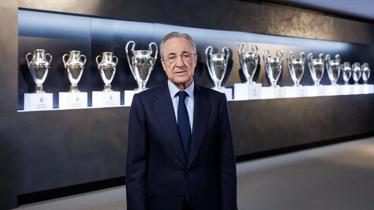 Florentino Pérez, president of Real Madrid.