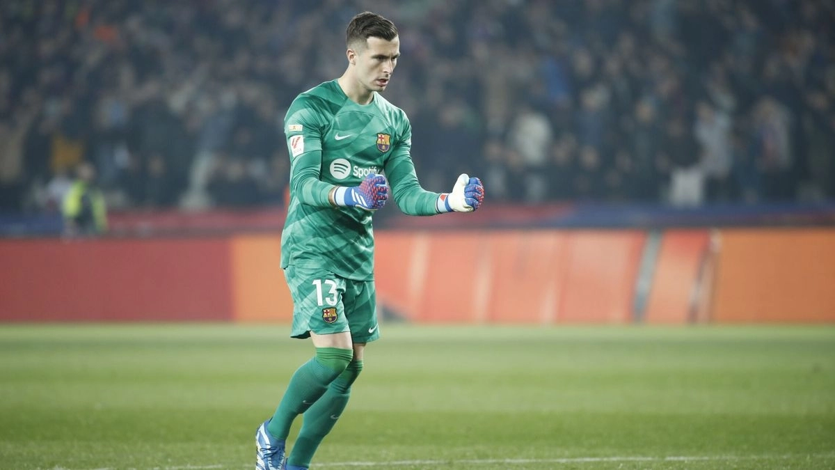 Iñaki Peña, goalkeeper of Barcelona