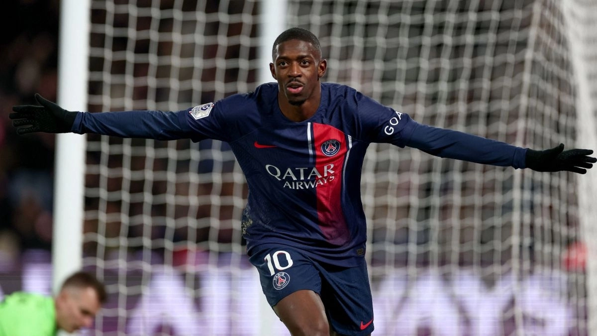 <p>Ousmane Dembélé, former player of FC Barcelona and current footballer of PSG</p>