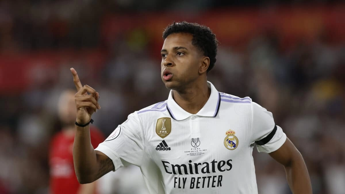 <p>Rodrygo, Real Madrid's star player</p>