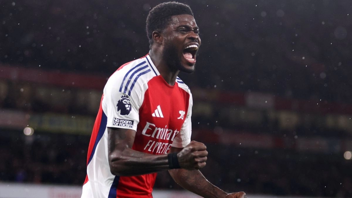 Thomas Partey, centrocampista del Arsenal