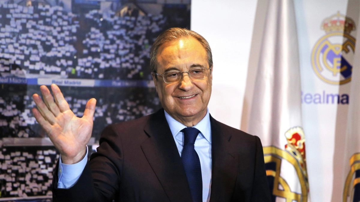 Florentino Pérez, presidente del Real Madrid