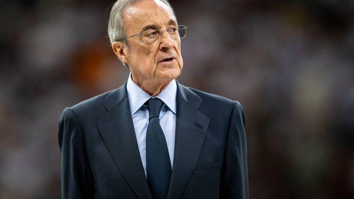 Florentino Pérez, President of Real Madrid.