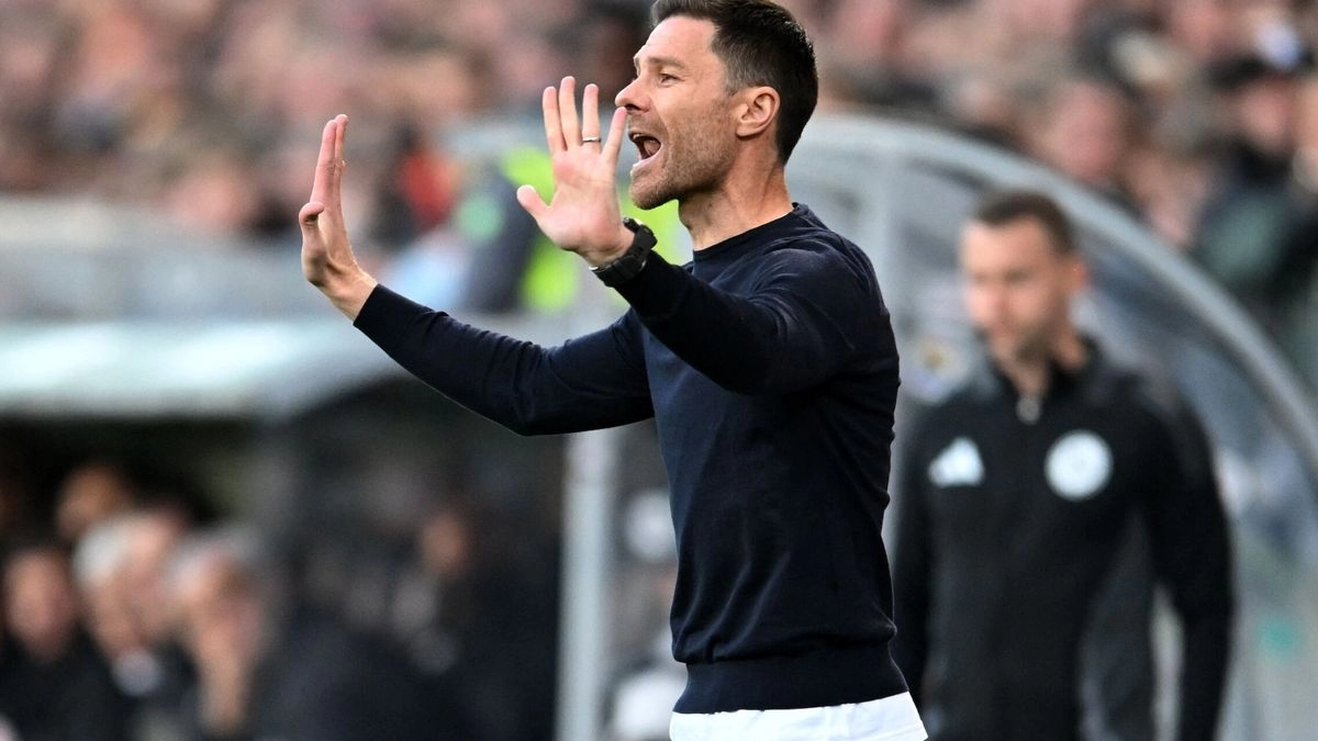 Xabi Alonso, current coach of Bayer Leverkusen