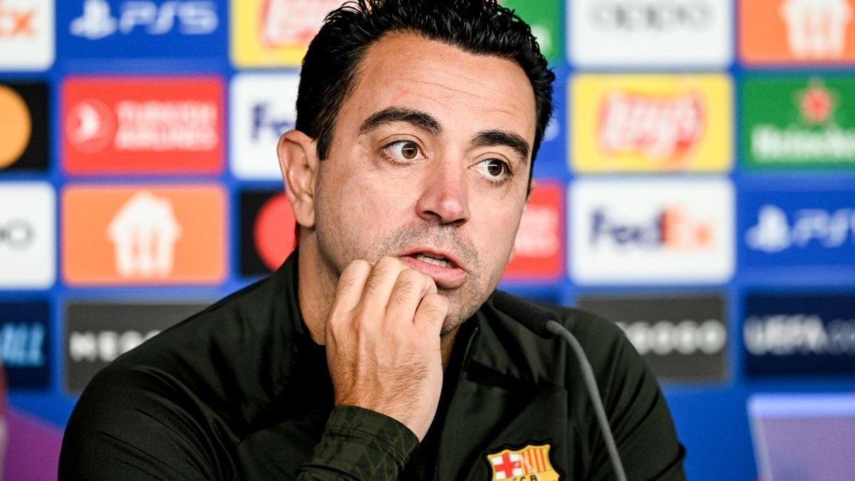 Xavi Hernández, former coach of Barcelona