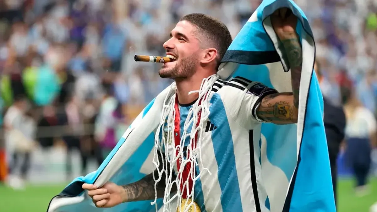 Rodrigo de Paul, footballer of Atlético de Madrid