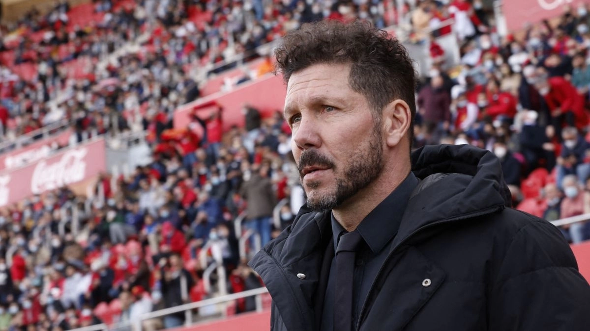 <p>Diego Simeone, coach of Atlético de Madrid</p>
