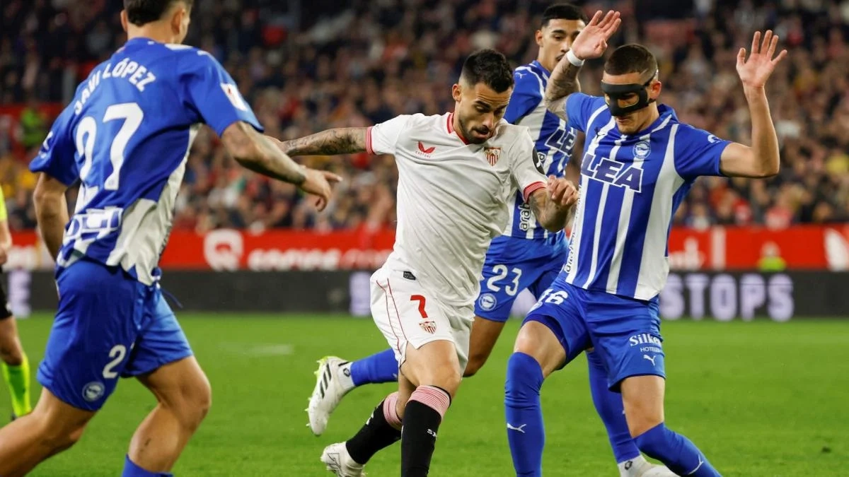 Suso, jugador del Sevilla