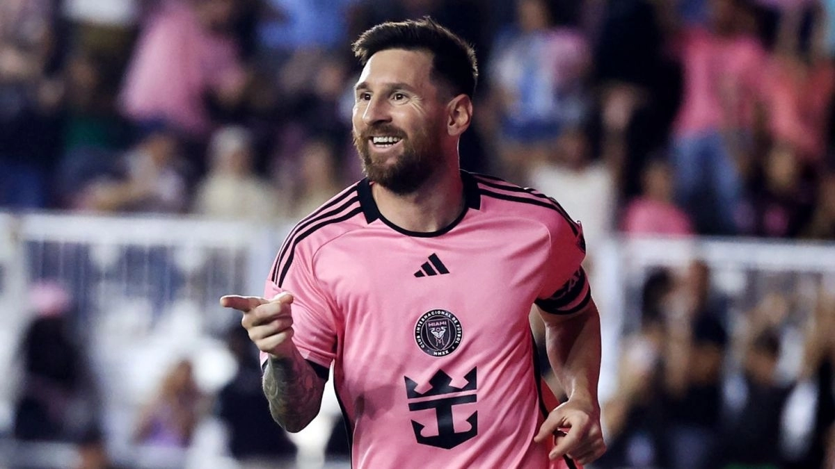 Leo Messi, player of Inter Miami