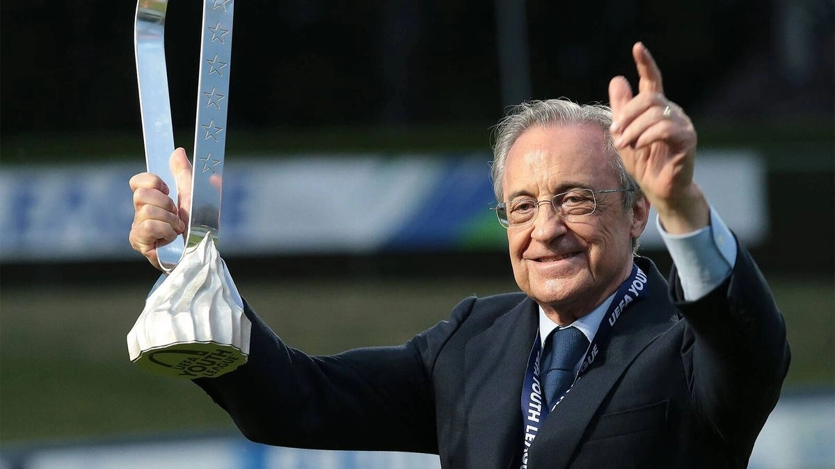 Florentino Pérez, presidente del Real Madrid