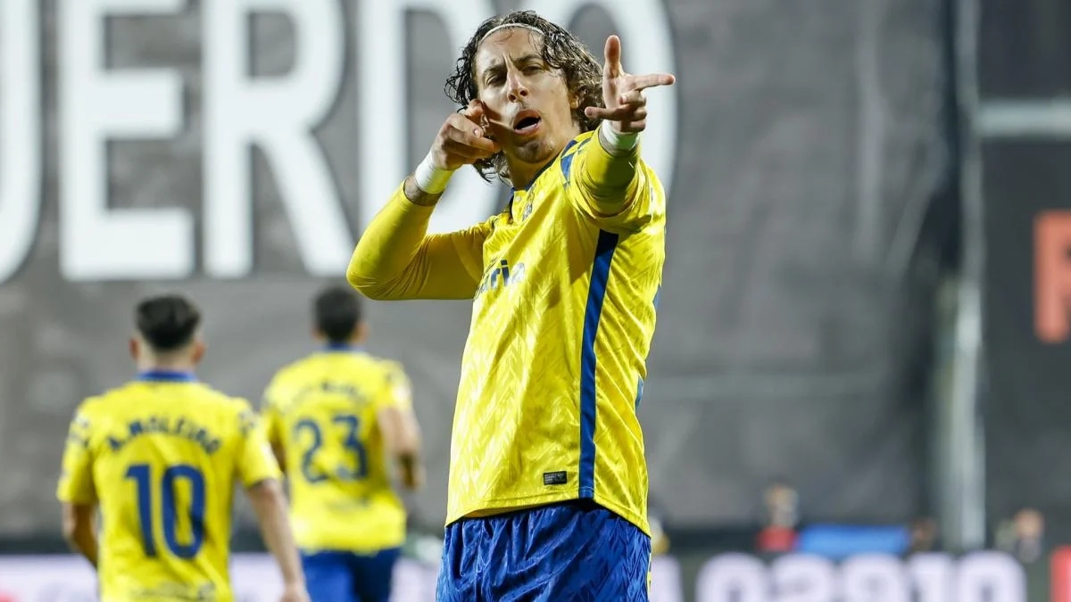 Fábio Silva, delantero cedido en Las Palmas