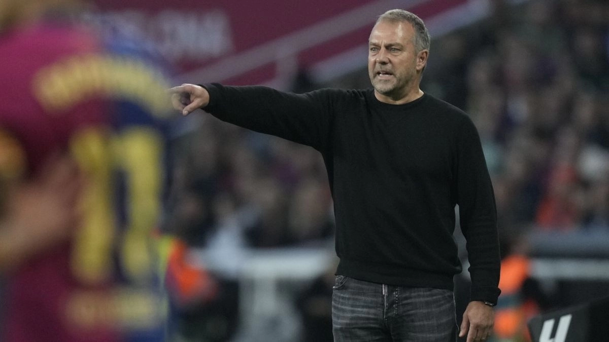 Hansi Flick, current coach of FC Barcelona