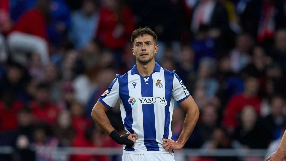 The new candidate for Real Sociedad to replace Martín Zubimendi.