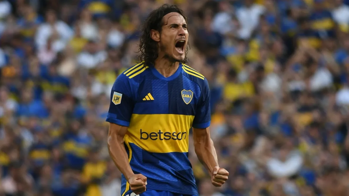 Edinson Cavani, delantero de Boca Juniors