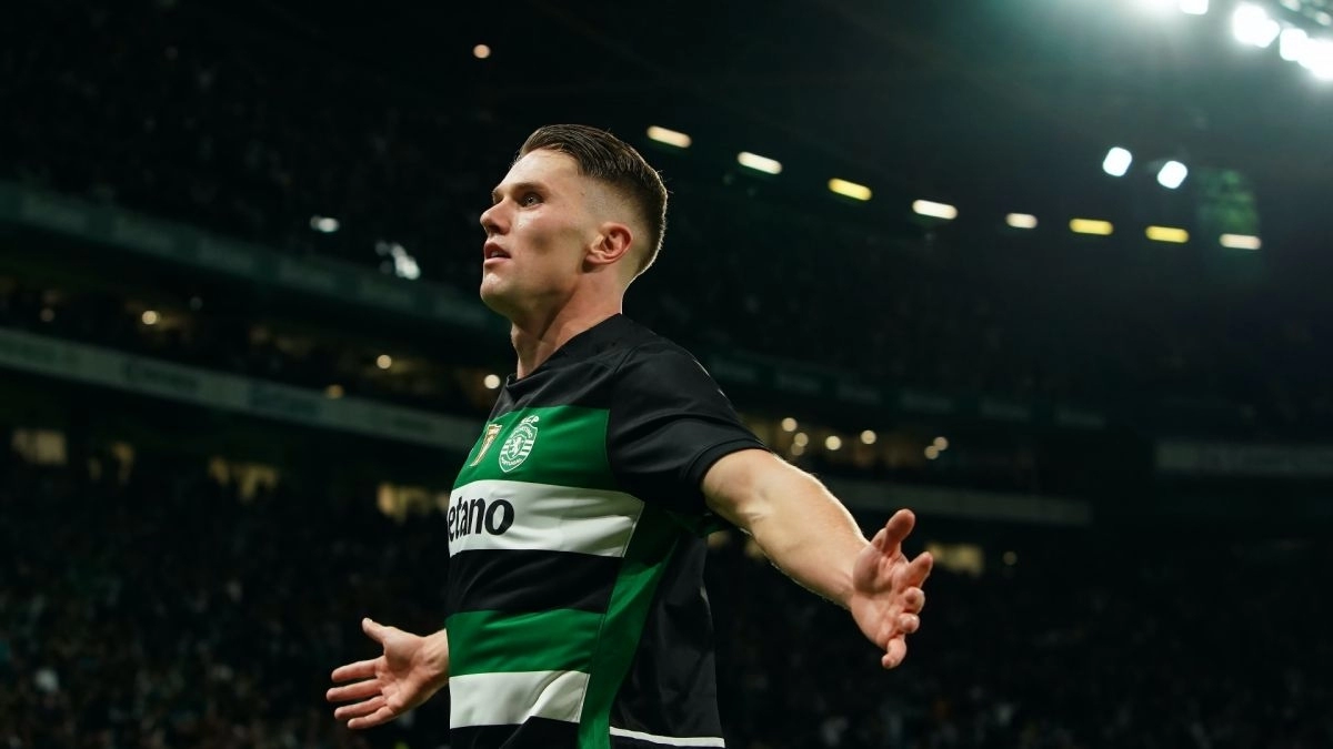 Viktor Gyökeres, delantero titular del Sporting de Lisboa