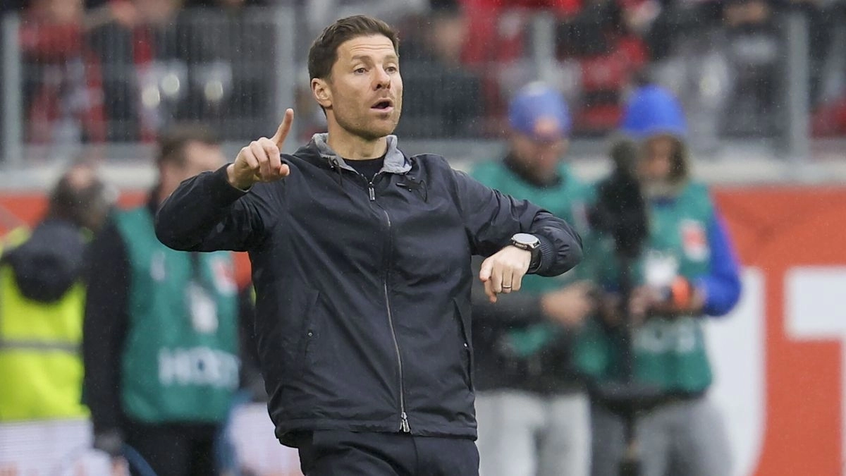 <p>Xabi Alonso, current coach of Bayer Leverkusen</p>