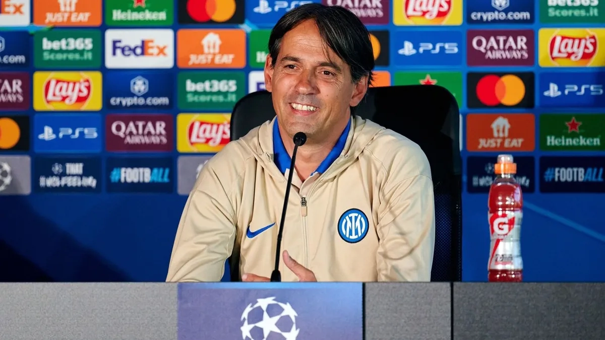 Simone Inzaghi, coach of Inter Milan