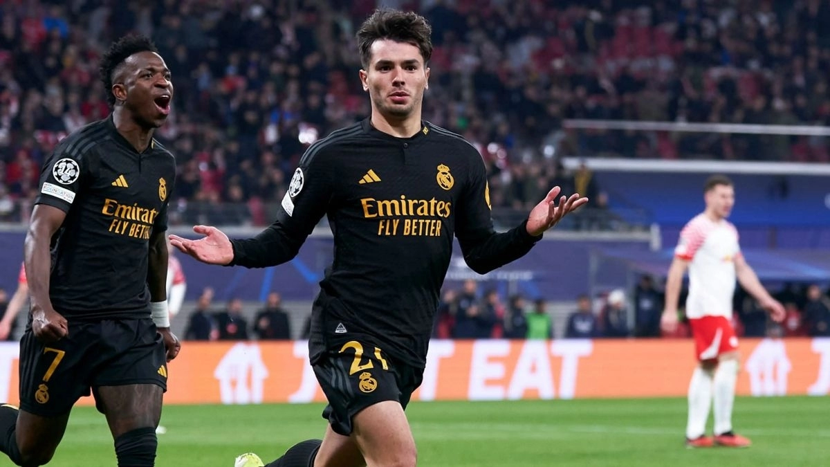 <p>Brahim Díaz, player of Real Madrid</p>