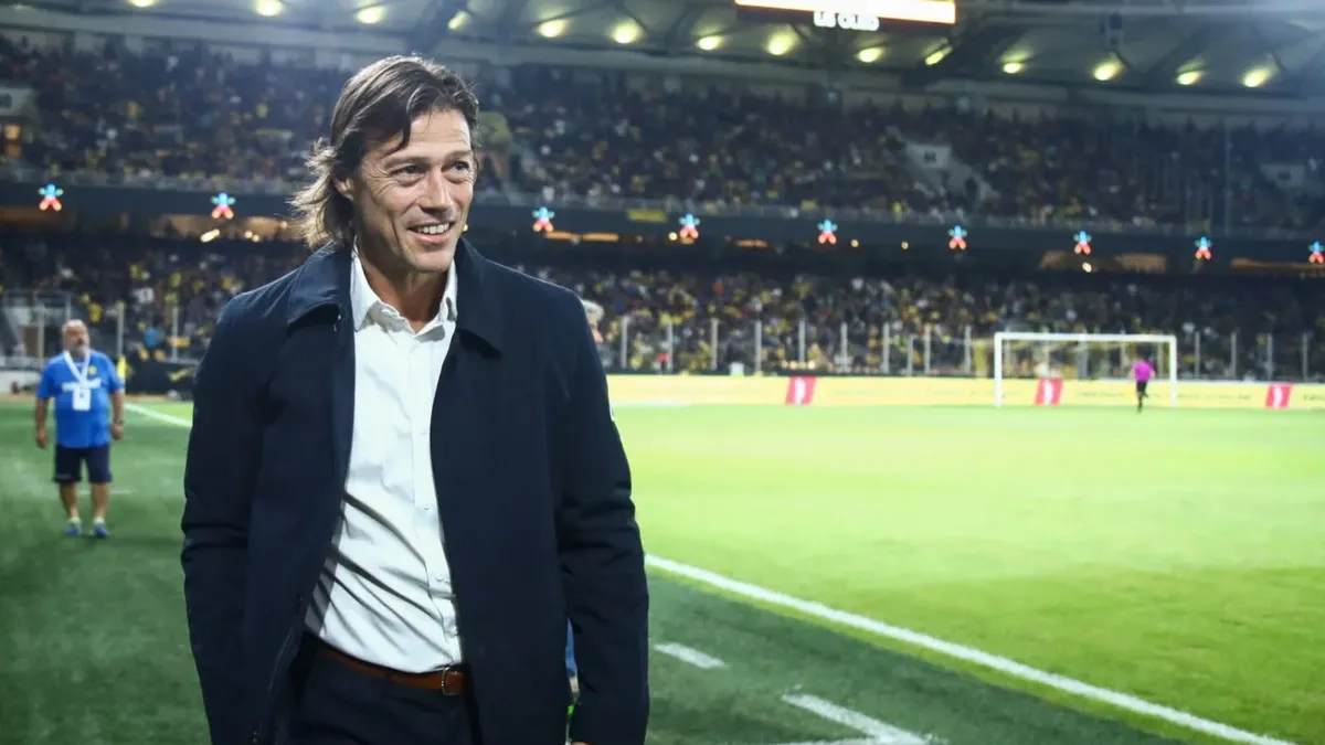<p>Matías Almeyda, new coach of Sevilla</p>