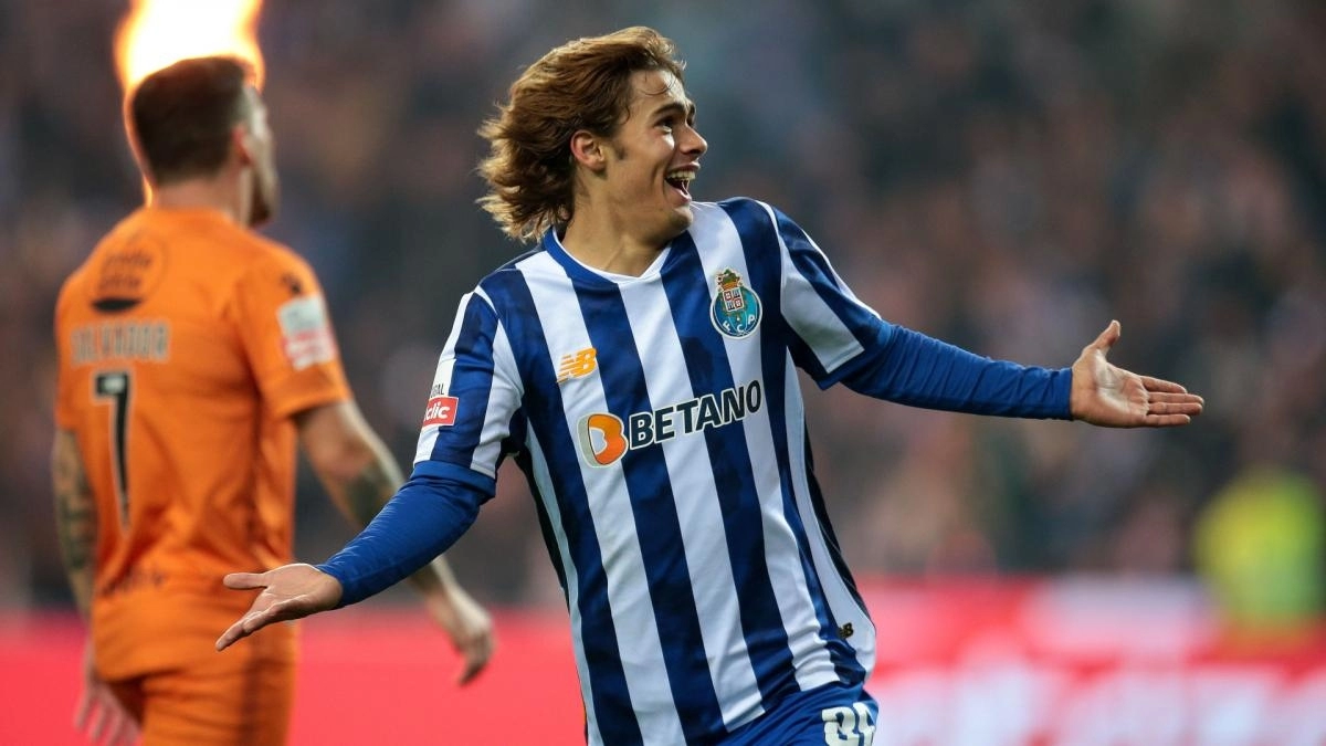 <p>Rodrigo Mora, young star of Porto</p>