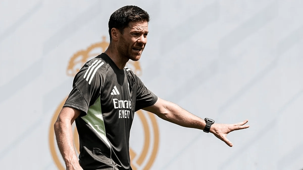 Xabi Alonso, actual entrenador del Real Madrid