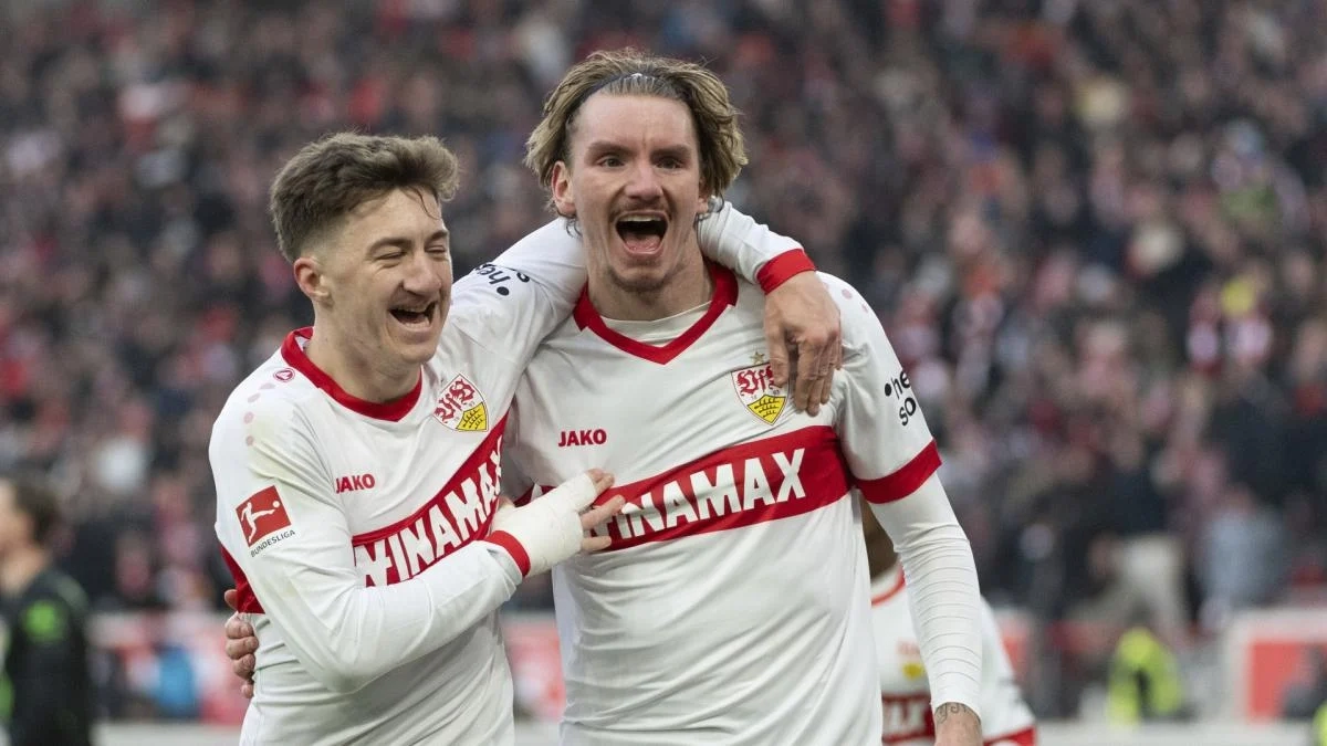 Nick Woltemade, forward for Stuttgart.