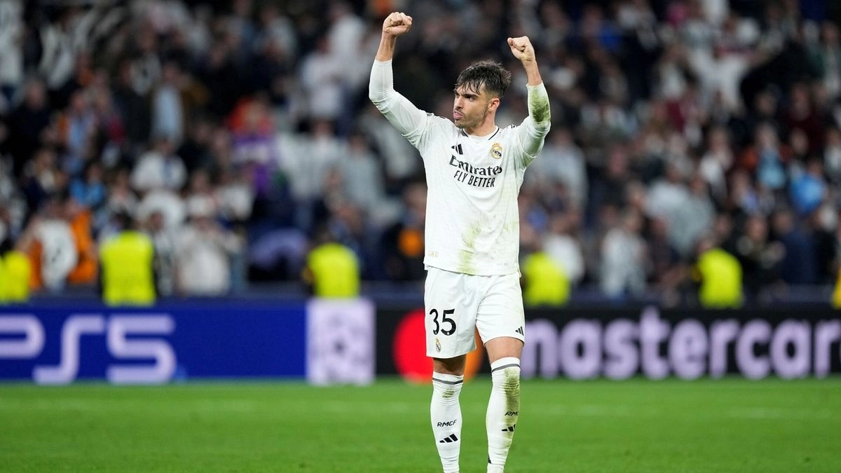 Raúl Asencio, canterano del Real Madrid