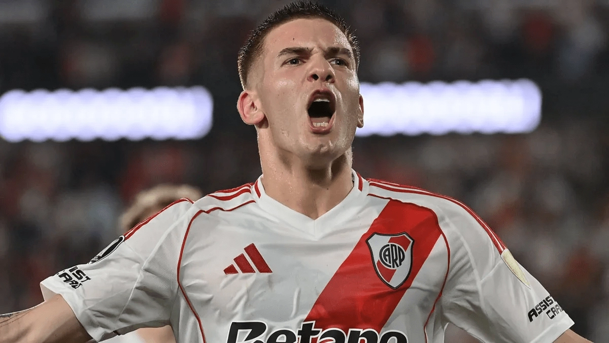 Franco Mastantuono, jugador de River Plate