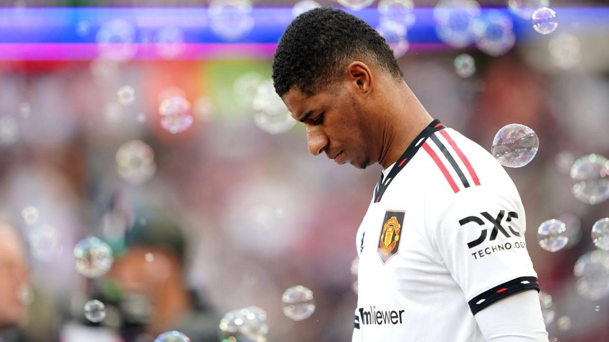 Marcus Rashford, forward of Manchester United