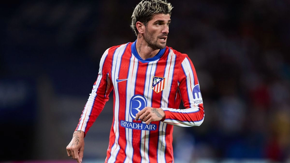 Rodrigo de Paul, footballer of Atlético de Madrid.
