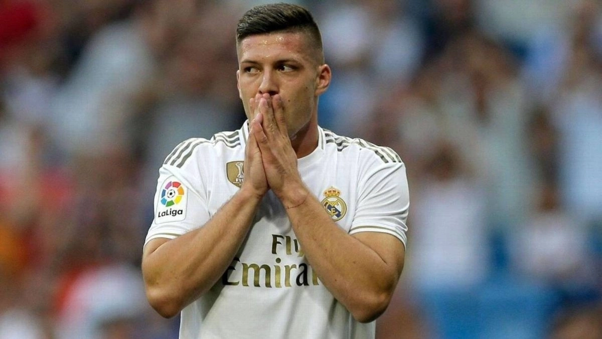 Luka Jovic, exdelantero del Real Madrid