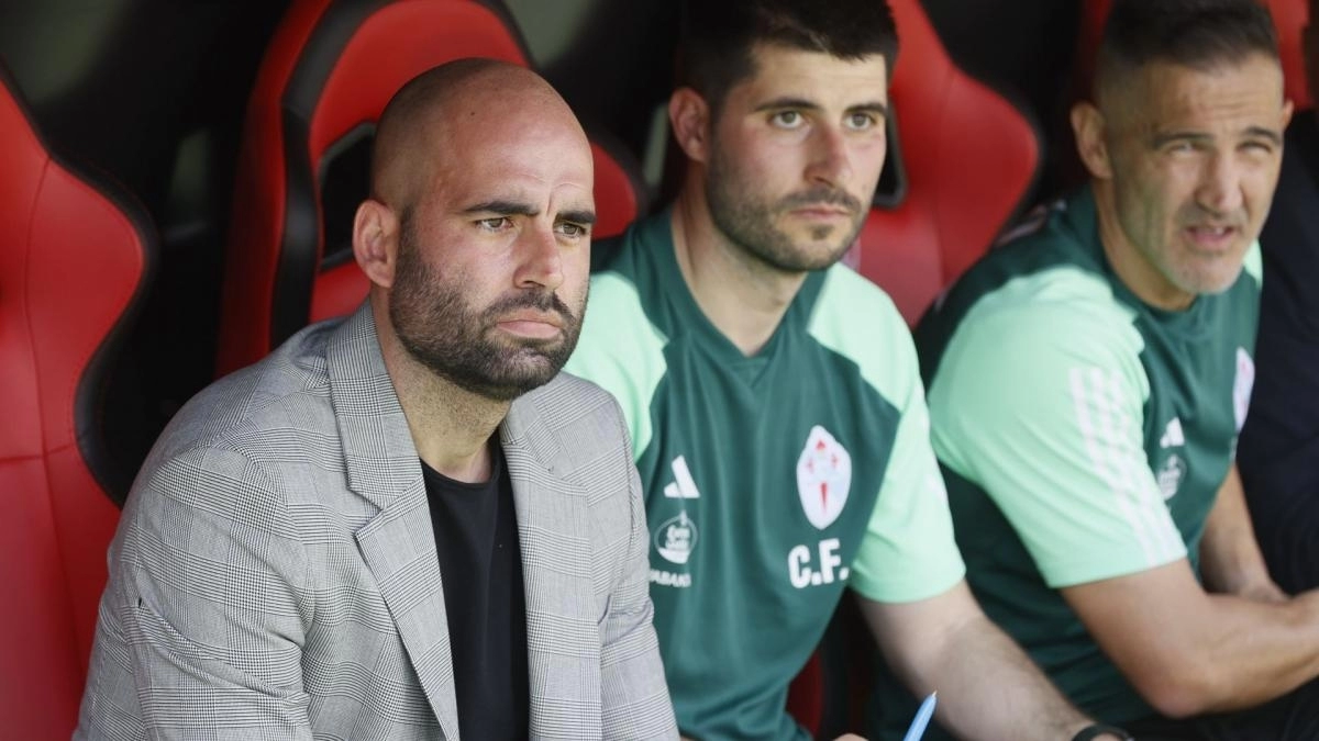Claudio Giráldez, entrenador del Celta de Vigo