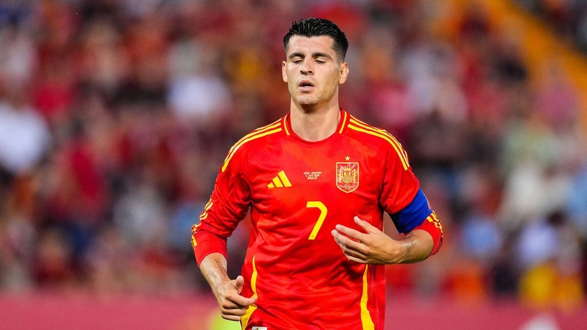 Álvaro Morata, forward of the Spanish national team