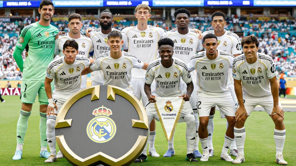 Once titular del Real Madrid en el Mundial de Clubes