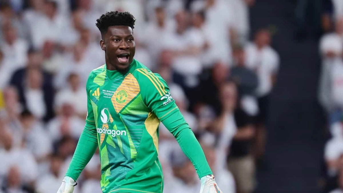 Onana in the UEFA Europa League final