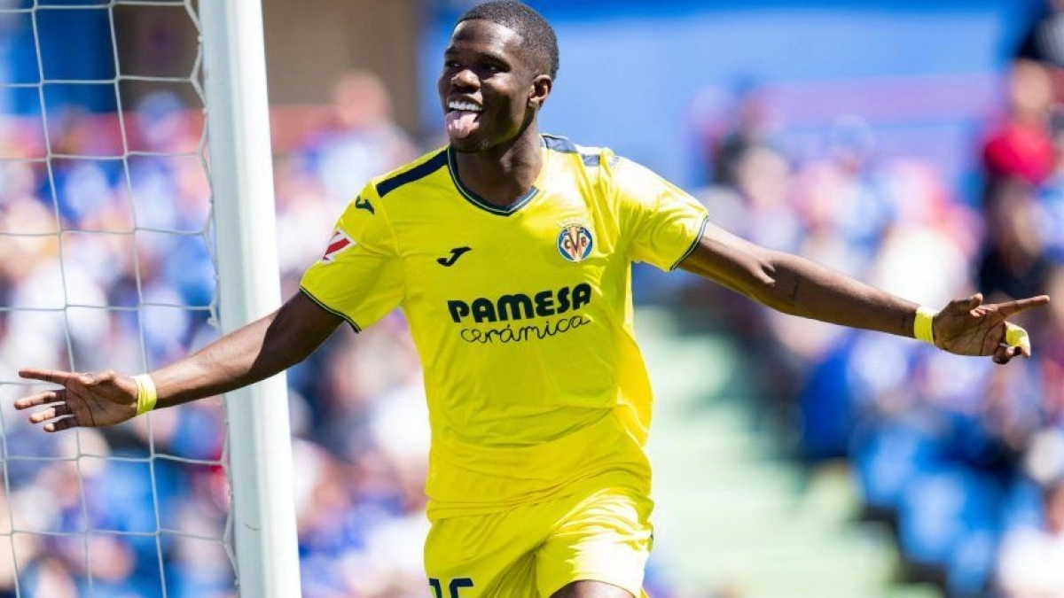 Barry celebrando el gol de la victoria