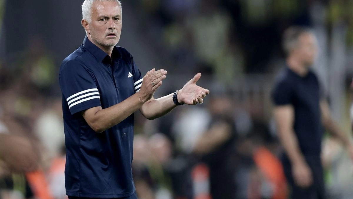 José Mourinho, former coach of Fenerbahçe in Turkey.