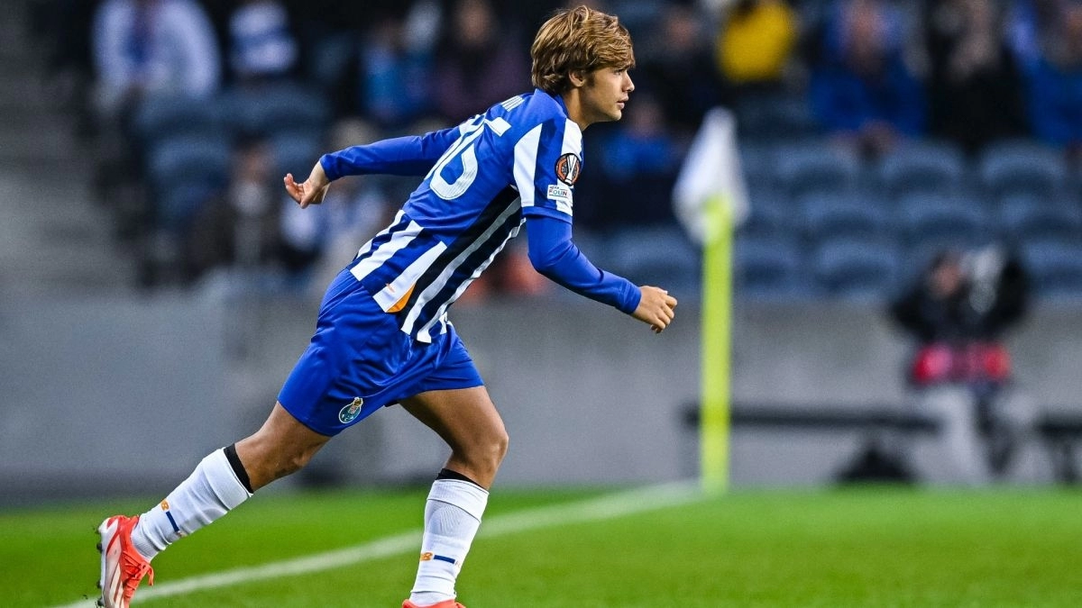 <p>Rodrigo Mora, young star of FC Porto</p>