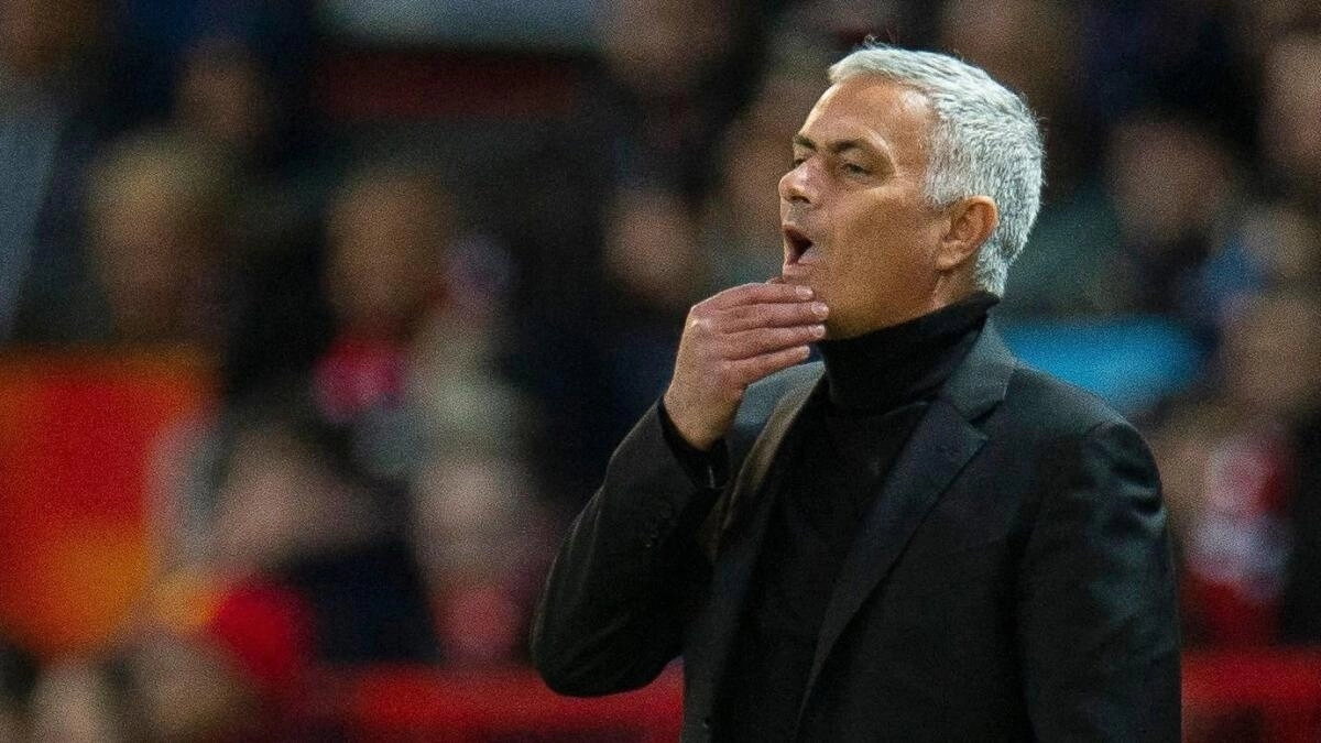 José Mourinho, exentrenador del Fenerbahçe de Turquía