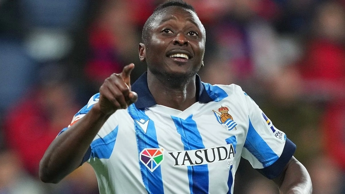 Umar Sadiq, Nigerian forward of Real Sociedad