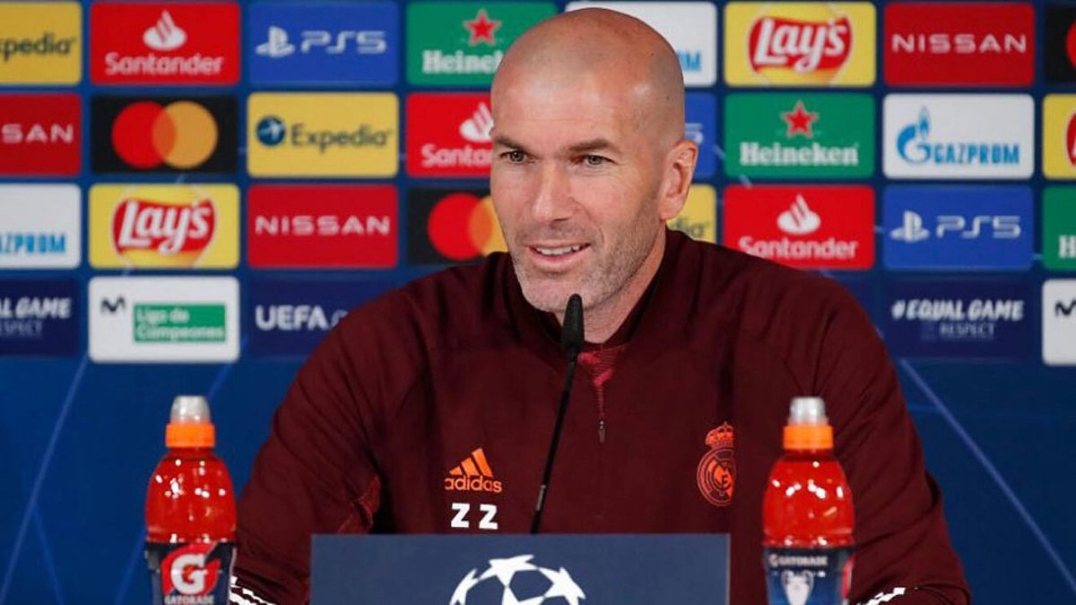 Zinedine Zidane, former Real Madrid coach