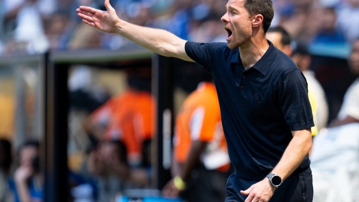 Xabi Alonso, actual entrenador del Real Madrid
