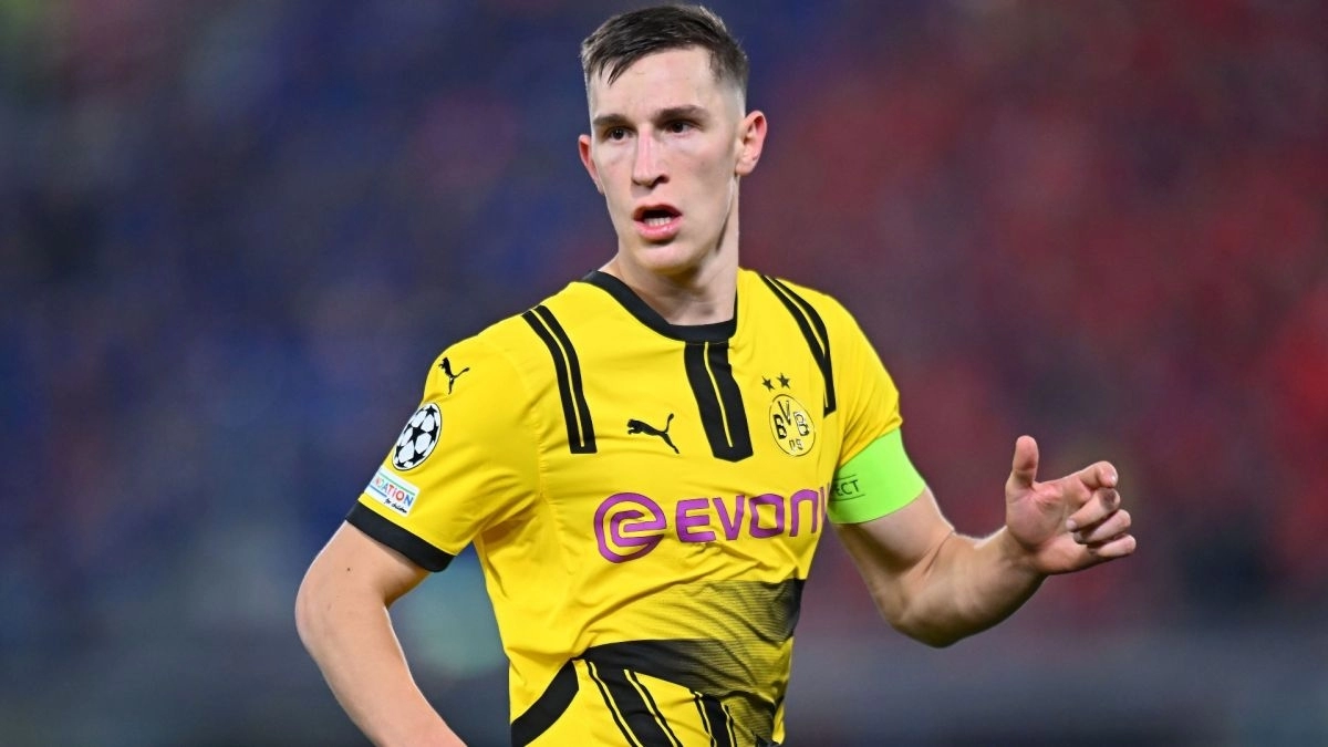 Nico Schlotterbeck, central defender of Borussia Dortmund