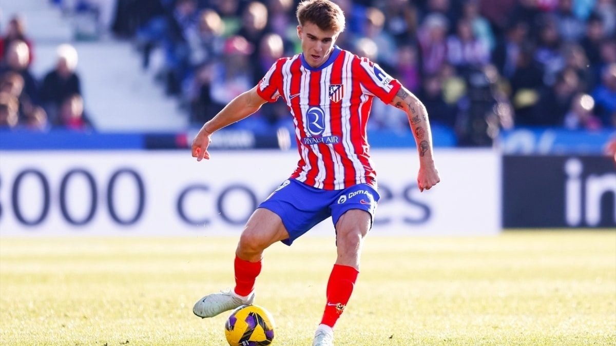Pablo Barrios, midfielder for Atlético de Madrid