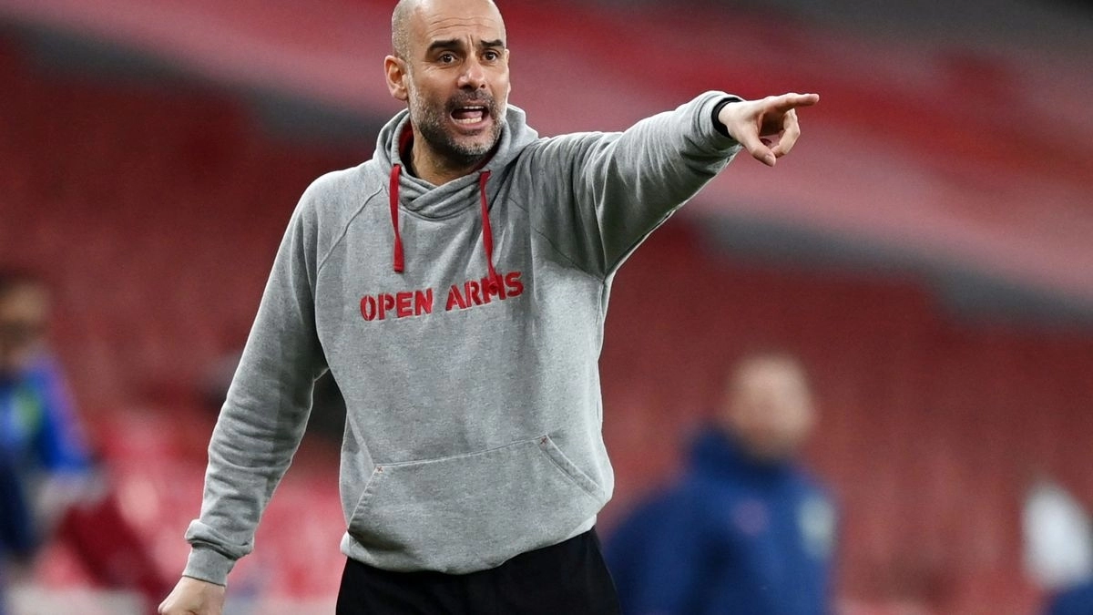 Pep Guardiola, Manchester City's coach since 2016