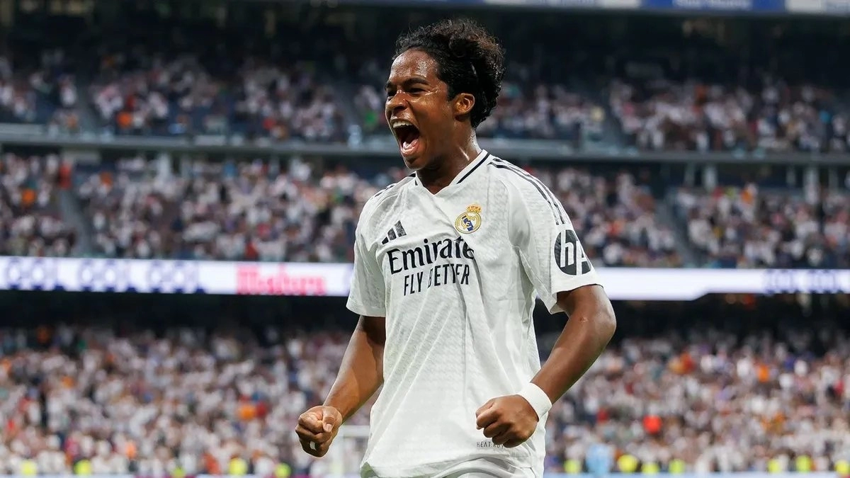 Endrick, delantero del Real Madrid