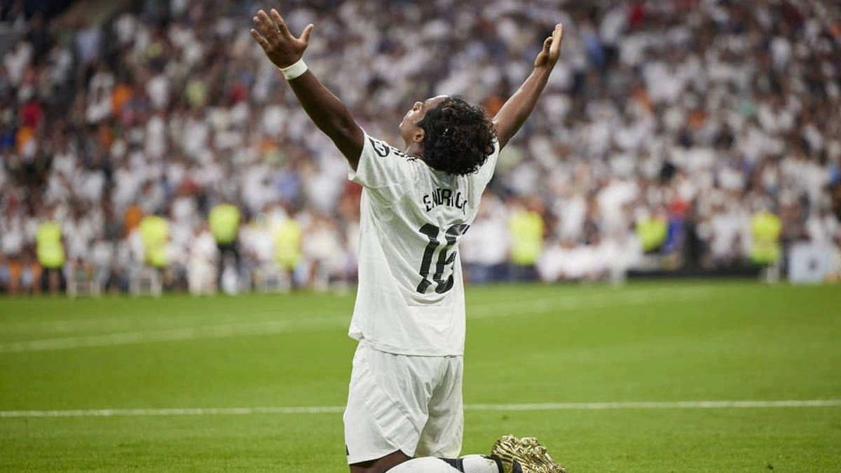 Endrick, delantero del Real Madrid